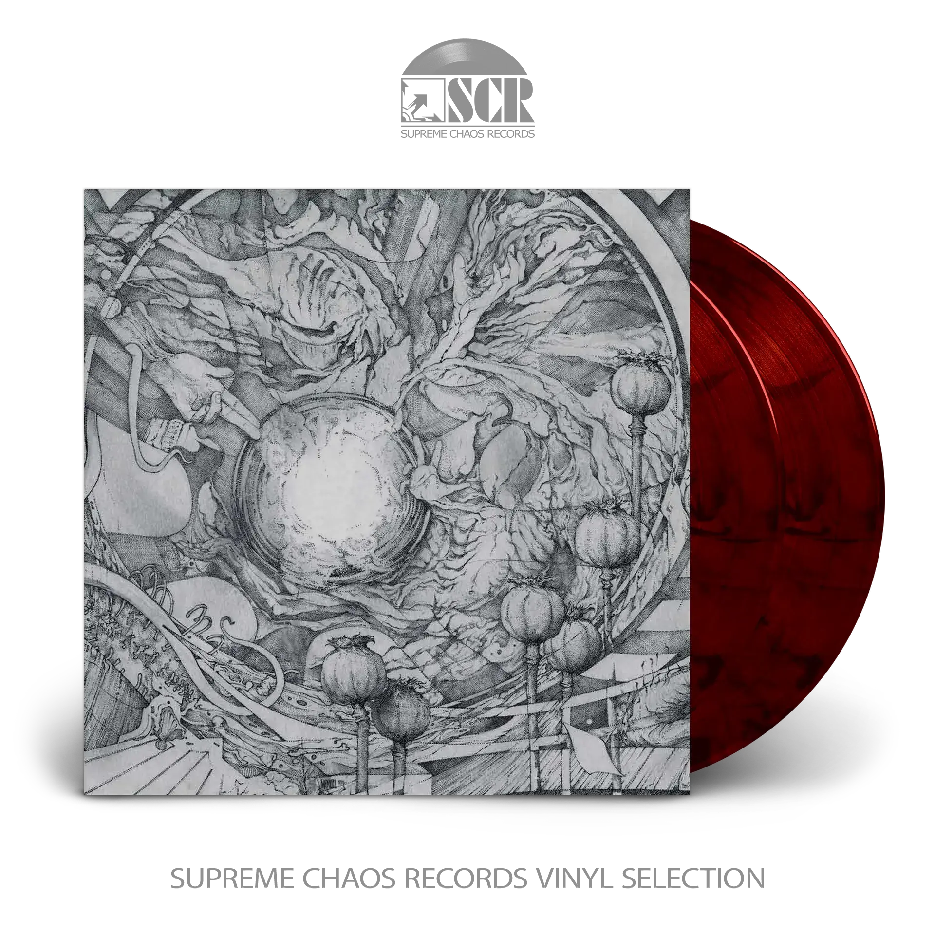 THE DEVIL'S BLOOD · III: Tabula Rasa Or Death And The Seven Pillars | RED SMOKE 2LP (Hard Rock Vinyl)