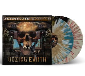 BERNHARD GANDER · Oozing Earth | HALF/HALF SPLATTER 2LP (Classical Music/Industrial Vinyl)