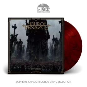 HOUR OF PENANCE · Devotion | RED/BLACK SMOKE LP (Death Metal Vinyl)