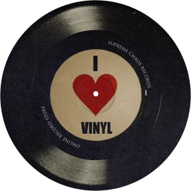 SUPREME CHAOS RECORDS · I Love Vinyl | SLIPMAT ( Others)