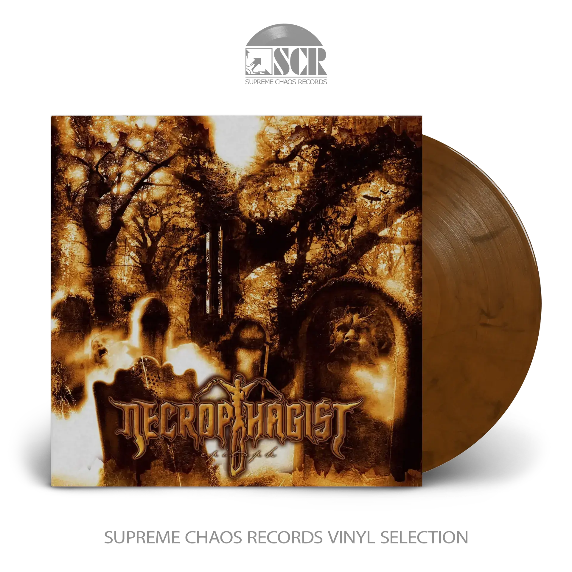 NECROPHAGIST · Epitaph | GOLD BLACK MERGE LP (Technical Death Metal/Death Metal Vinyl)