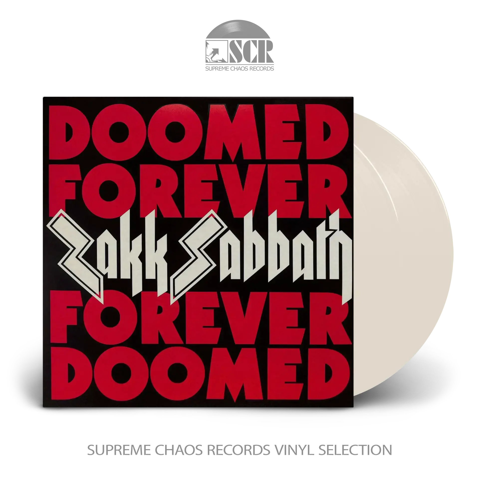 ZAKK SABBATH · Doomed Forever Forever Doomed | CREAM WHITE 2LP (Doom Metal Vinyl)