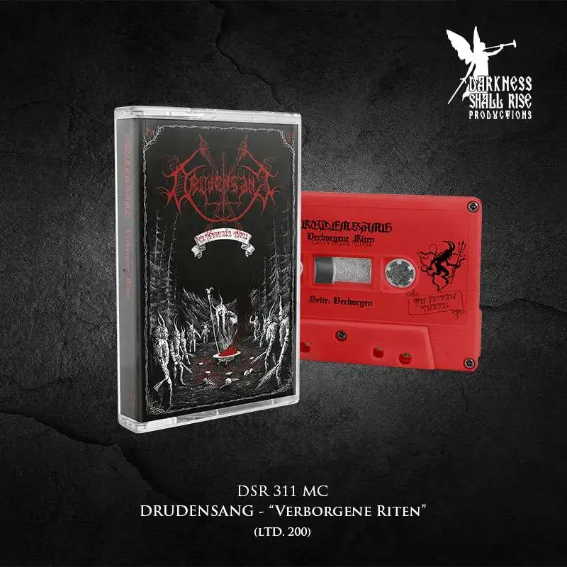 DRUDENSANG · Verborgene Riten | RED TAPE (Black Metal Tapes)