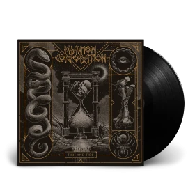PHANTOM CORPORATION · Time And Tide | BLACK LP (Thrash Metal/D-Beat/Death Metal Vinyl)