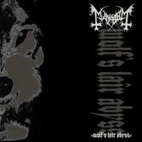 MAYHEM · Wolf's Lair Abyss | GREY/BLACK SWIRL LP (Black Metal Vinyl) · Picture 1