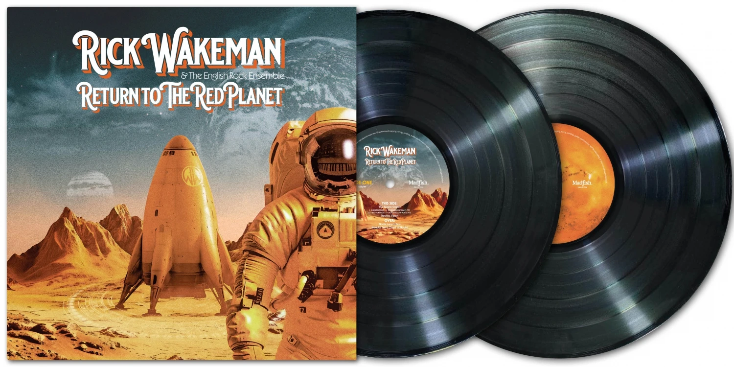 RICK WAKEMAN · Return To The Red Planet | BLACK 2LP (Progressive Rock Vinyl) · Picture 2