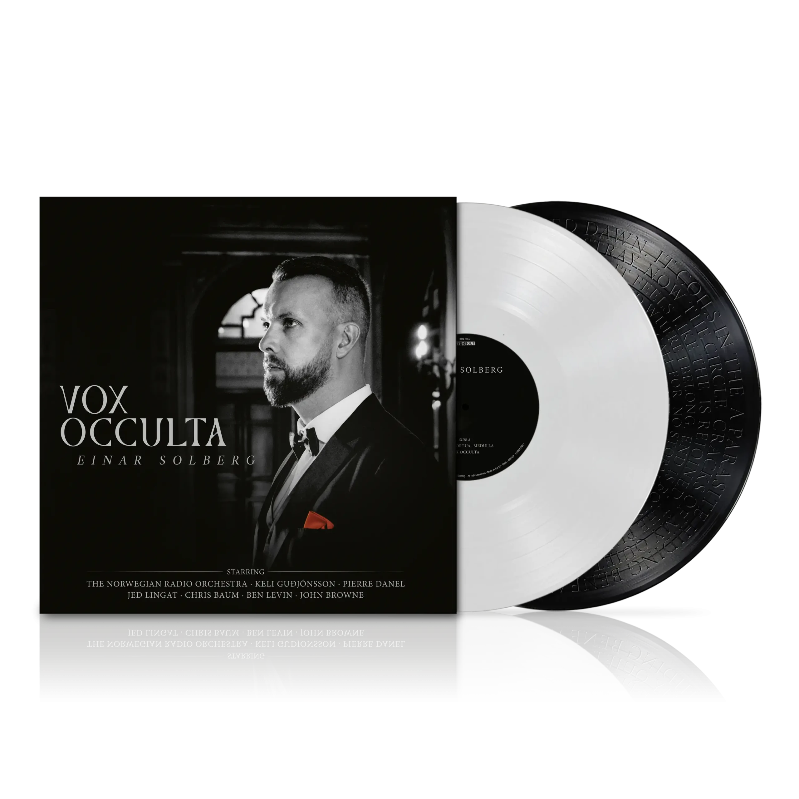 EINAR SOLBERG · Vox Occulta | WHITE/BLACK 2LP (Progressive Rock Vinyl) · Picture 2