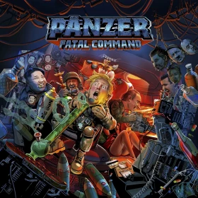 PÄNZER · Fatal Command | CLEAR 2LP (Thrash Metal Vinyl) · Picture 1