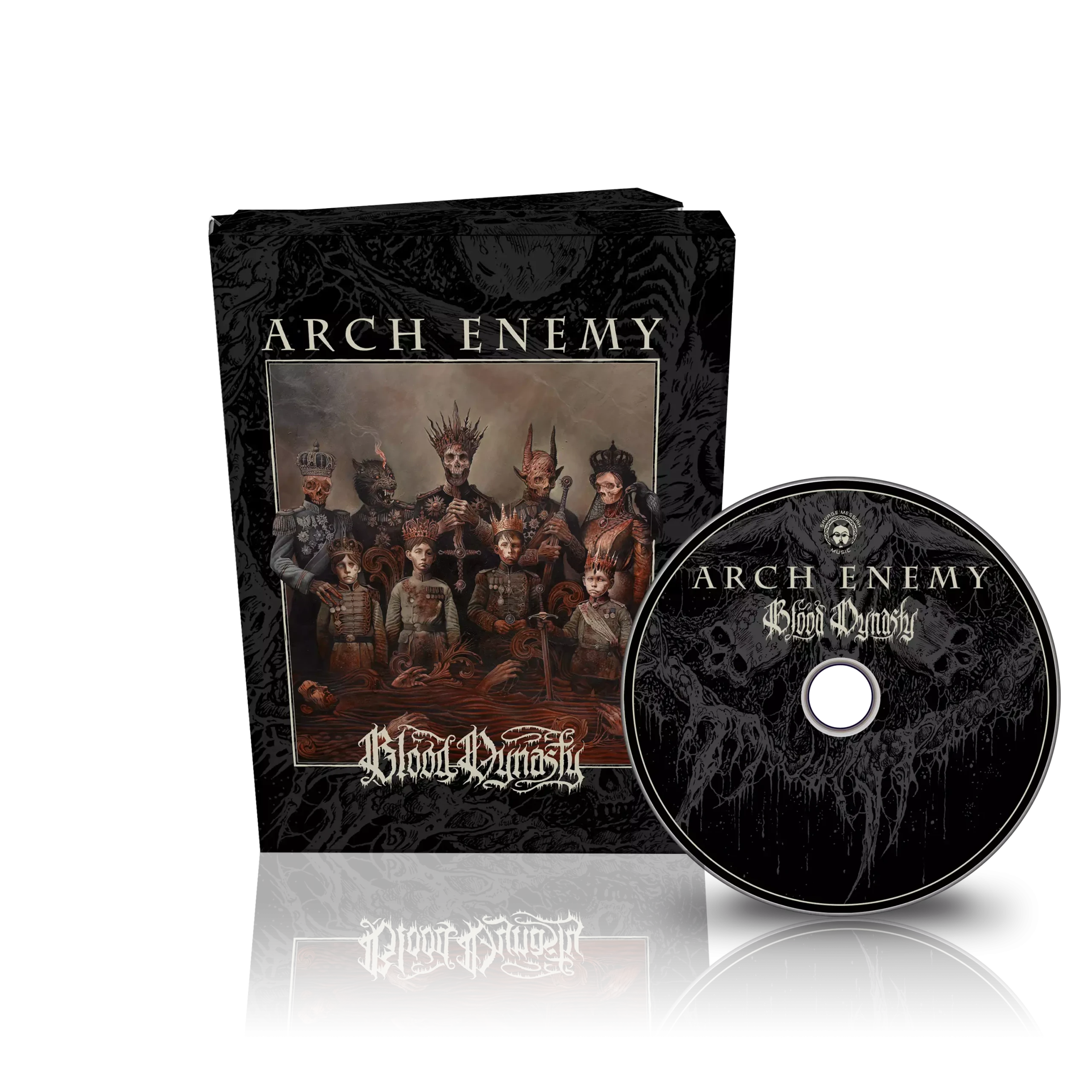 ARCH ENEMY - Blood Dynasty · LIMITED DELUXE CD BOXSET ARCH ENEMY - Blood Dynasty · LIMITED DELUXE CD BOXSET (Melodic Death Metal CDs)