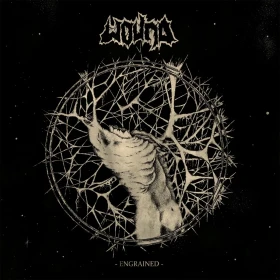 WOUND · Engrained | WHITE MARBLED LP (Death Metal Vinyl) · Picture 1