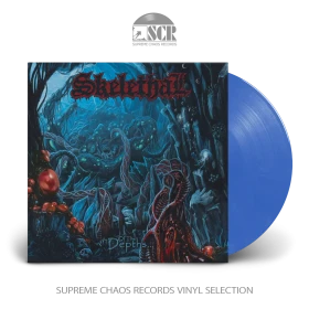SKELETHAL · Of The Depths | BLUE CLOUDY LP (Death Metal Vinyl)