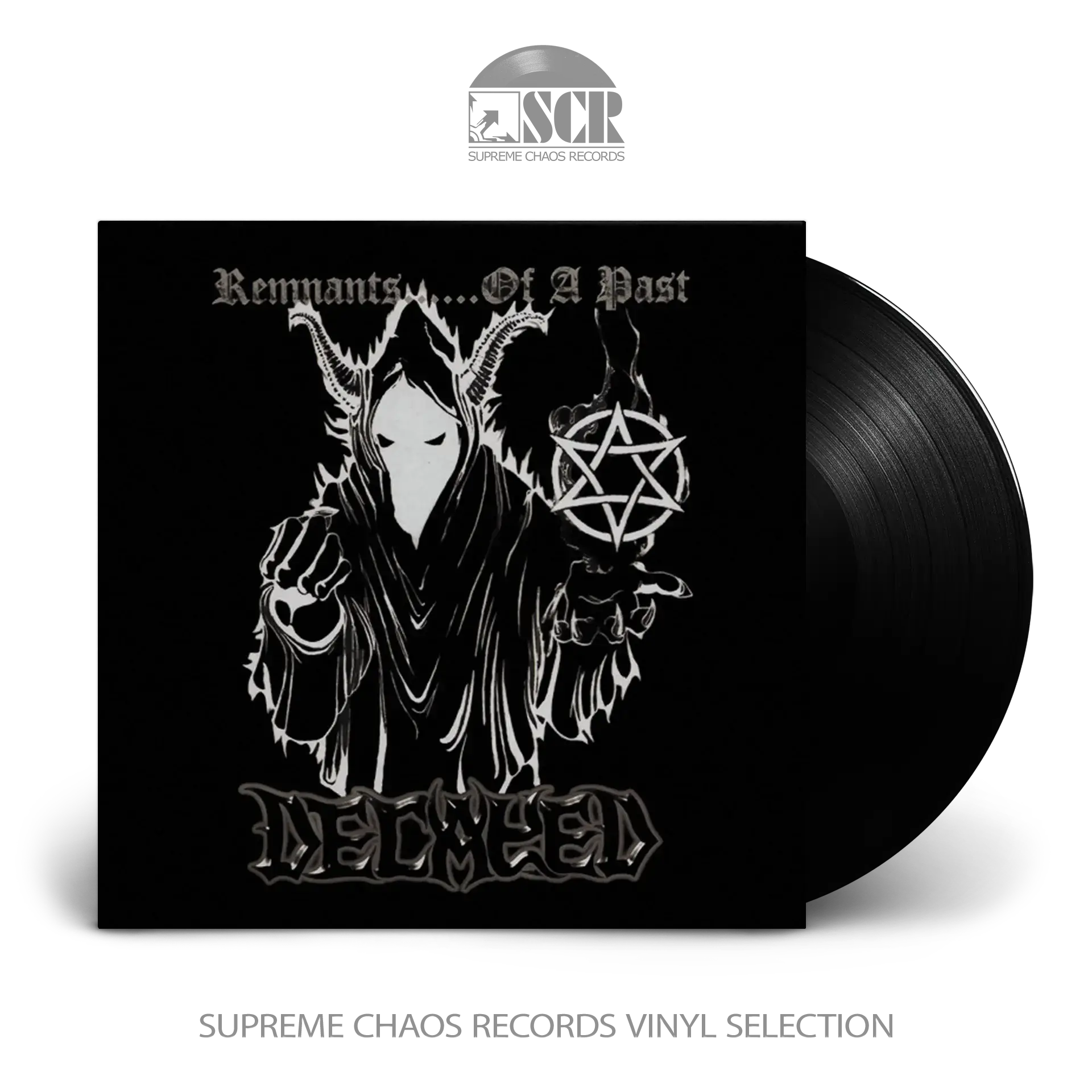 DECAYED · Remnants ... Of A Past | BLACK 7" EP (Black Metal Vinyl)