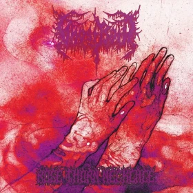 GHOST BATH · Rose Thorn Necklace | RED SWIRL LP (Black Metal Vinyl) · Picture 1
