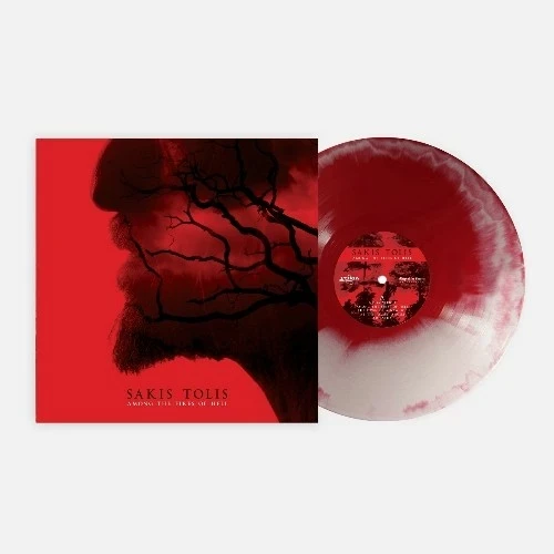SAKIS TOLIS · Among The Fires Of Hell | RED/WHITE HAZE LP (Black Metal Vinyl)
