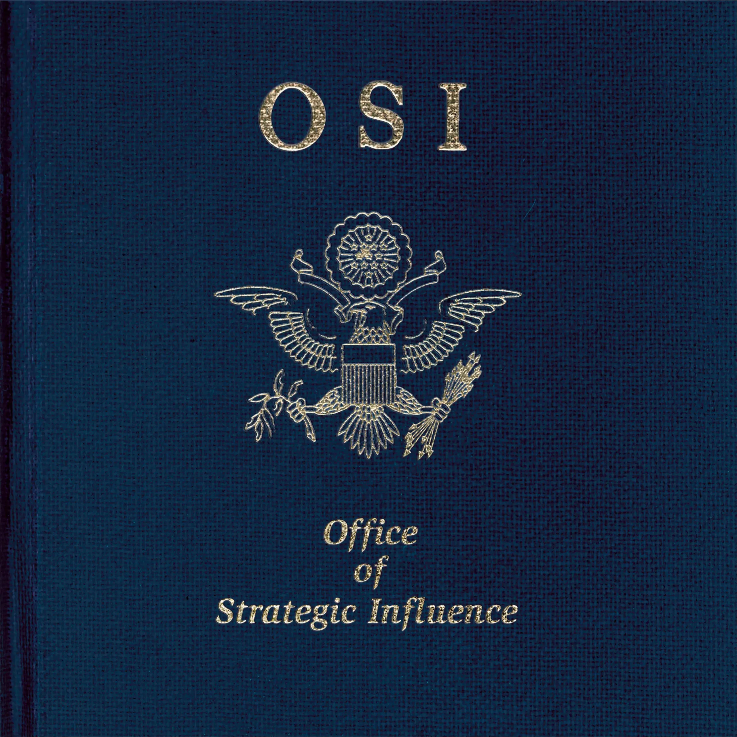 OSI · Office Of Strategic Influence | BLUE MARBLED 2LP (Progressive Rock Vinyl) · Picture 1
