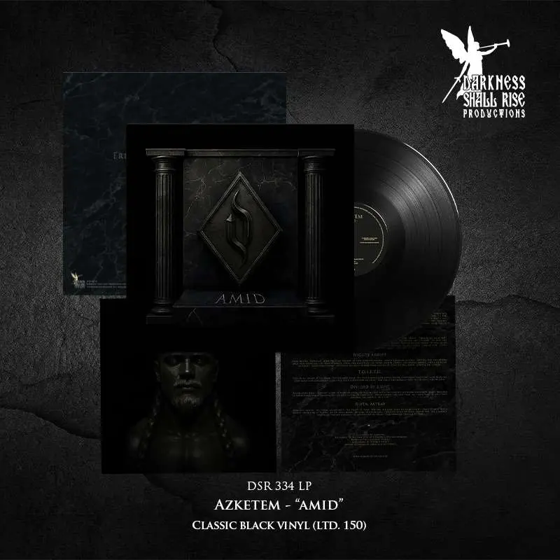 AZKETEM · AMID - All Metal Is Dead | BLACK LP (Black Metal Vinyl) · Picture 3