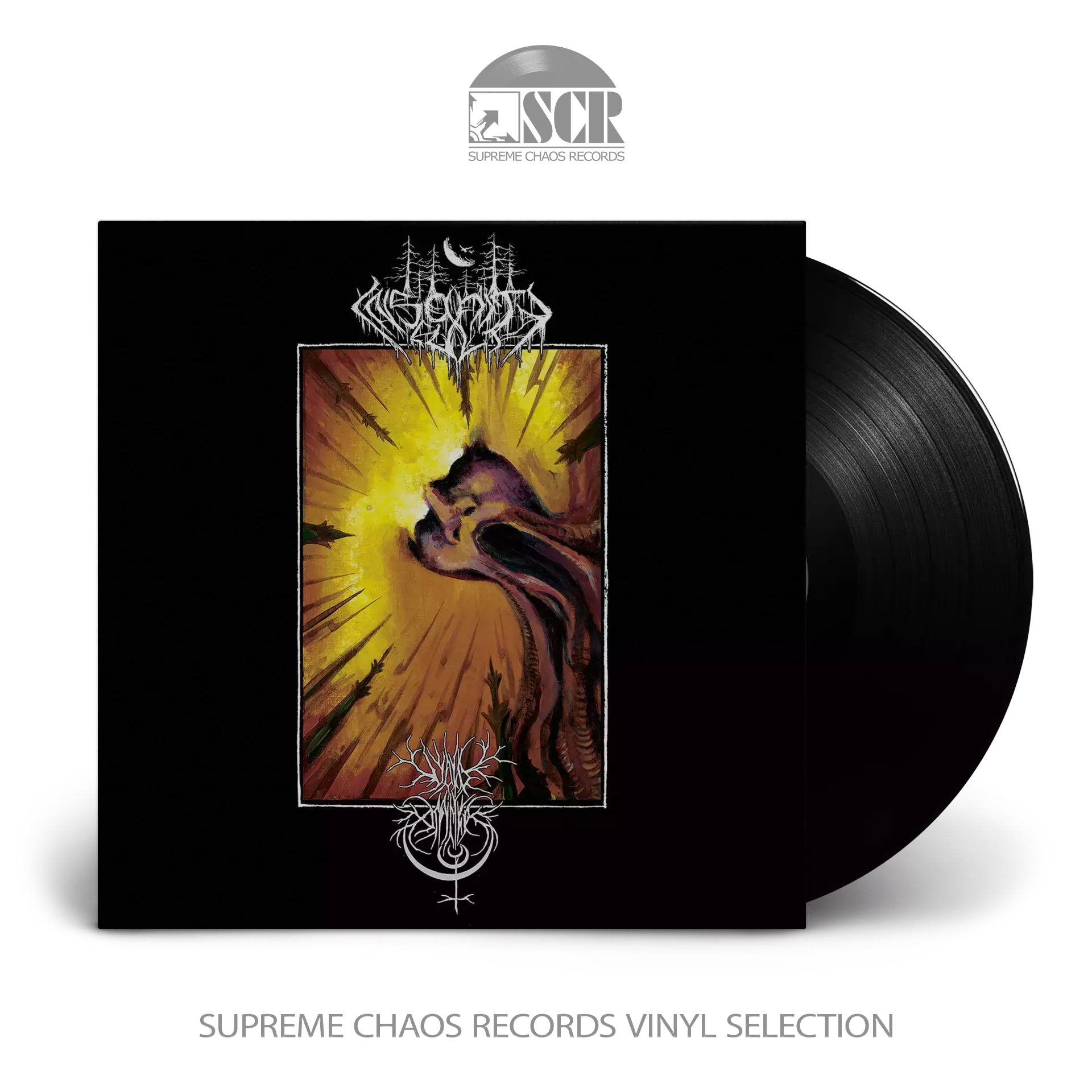 INSANITY CULT / VOID OMNIA · Contemplation In Discordance Split | BLACK LP (Black Metal Vinyl)