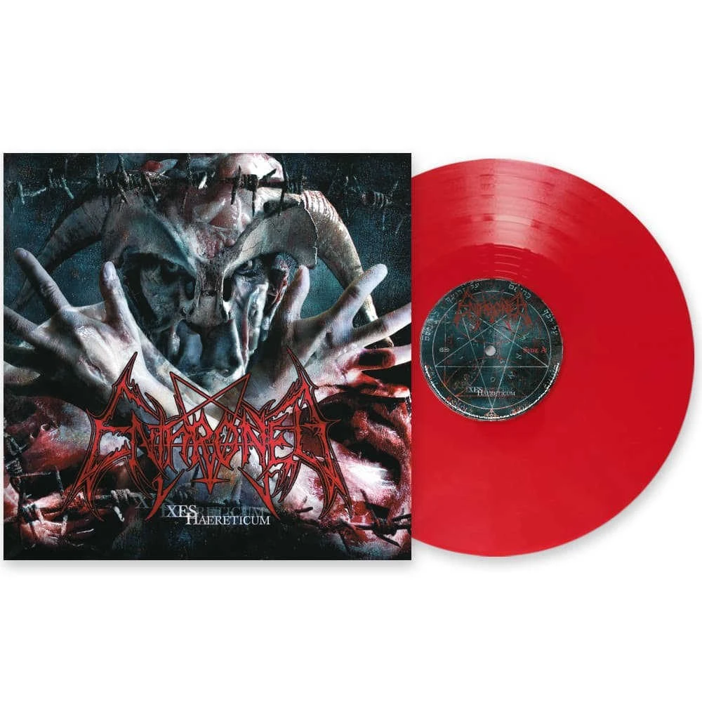 ENTHRONED · Xes Haereticum | RED LP (Black Metal Vinyl) · Picture 2