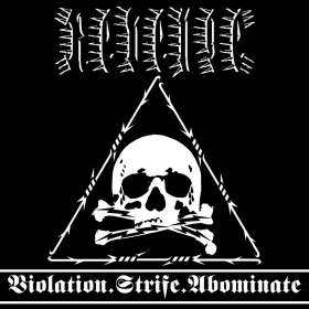 REVENGE · Violation.Strife.Abominate | BLACK LP (Black Metal Vinyl) · Picture 1