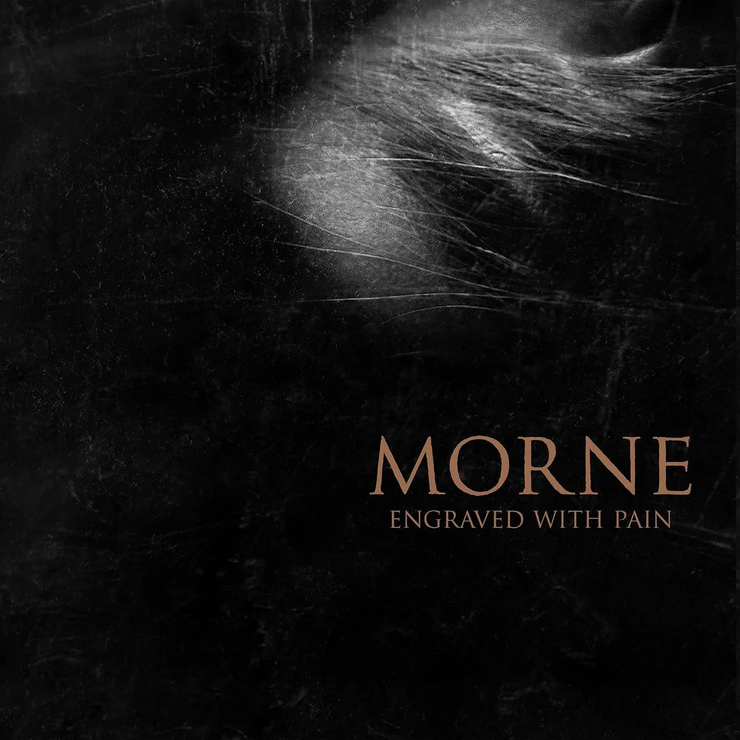 MORNE - Engraved With Pain [CLEAR/BLACK MARBLED LP] (Sludge/Doom Metal Vinyl) · Picture 1