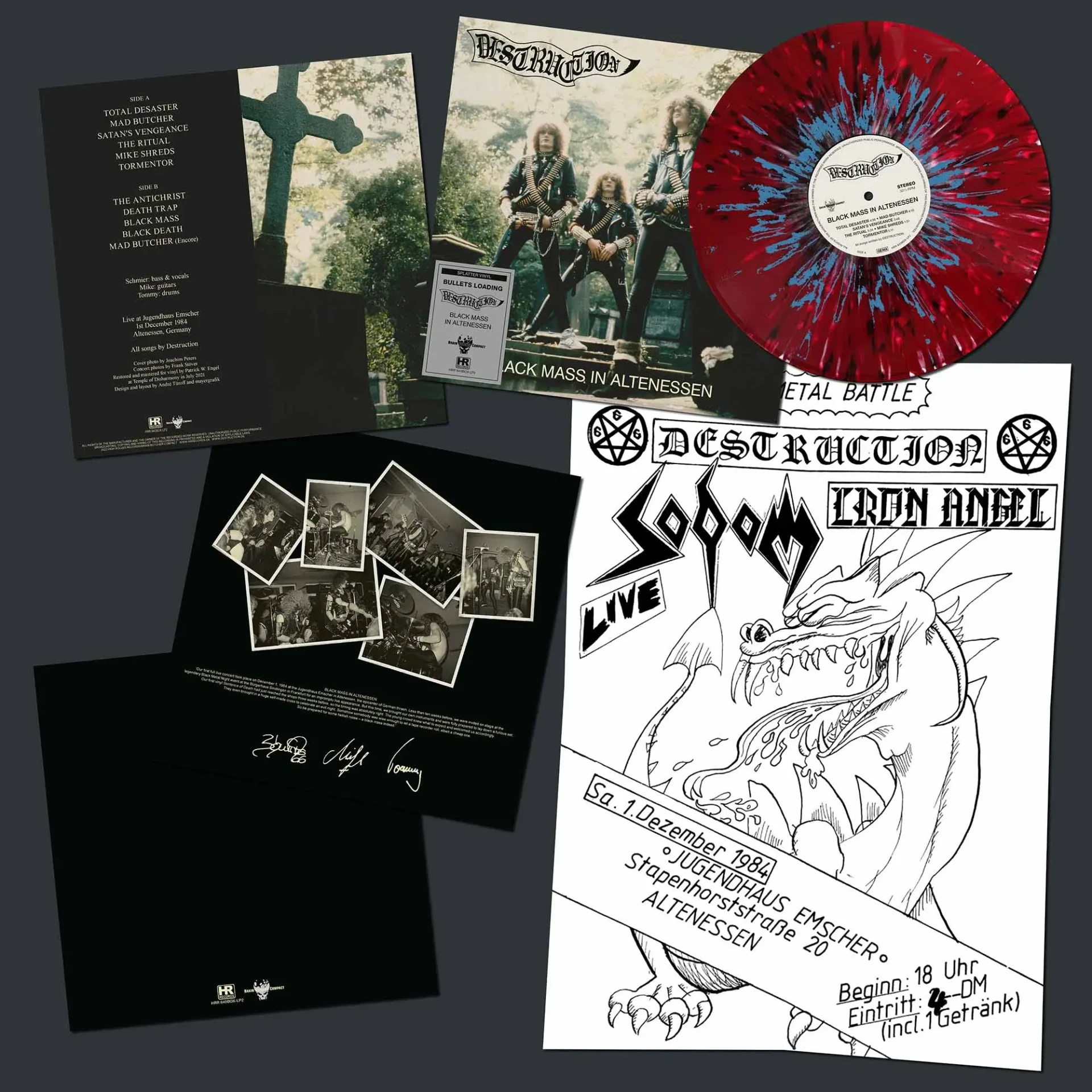 DESTRUCTION - Bullets Loading [BOX SET] (Thrash Metal Vinyl) · Picture 3