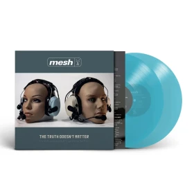 MESH · The Truth Doesn't Matter | CURACAO/BLUE MARBLED 2LP (Electronic/Synth Pop Vinyl) · Picture 2