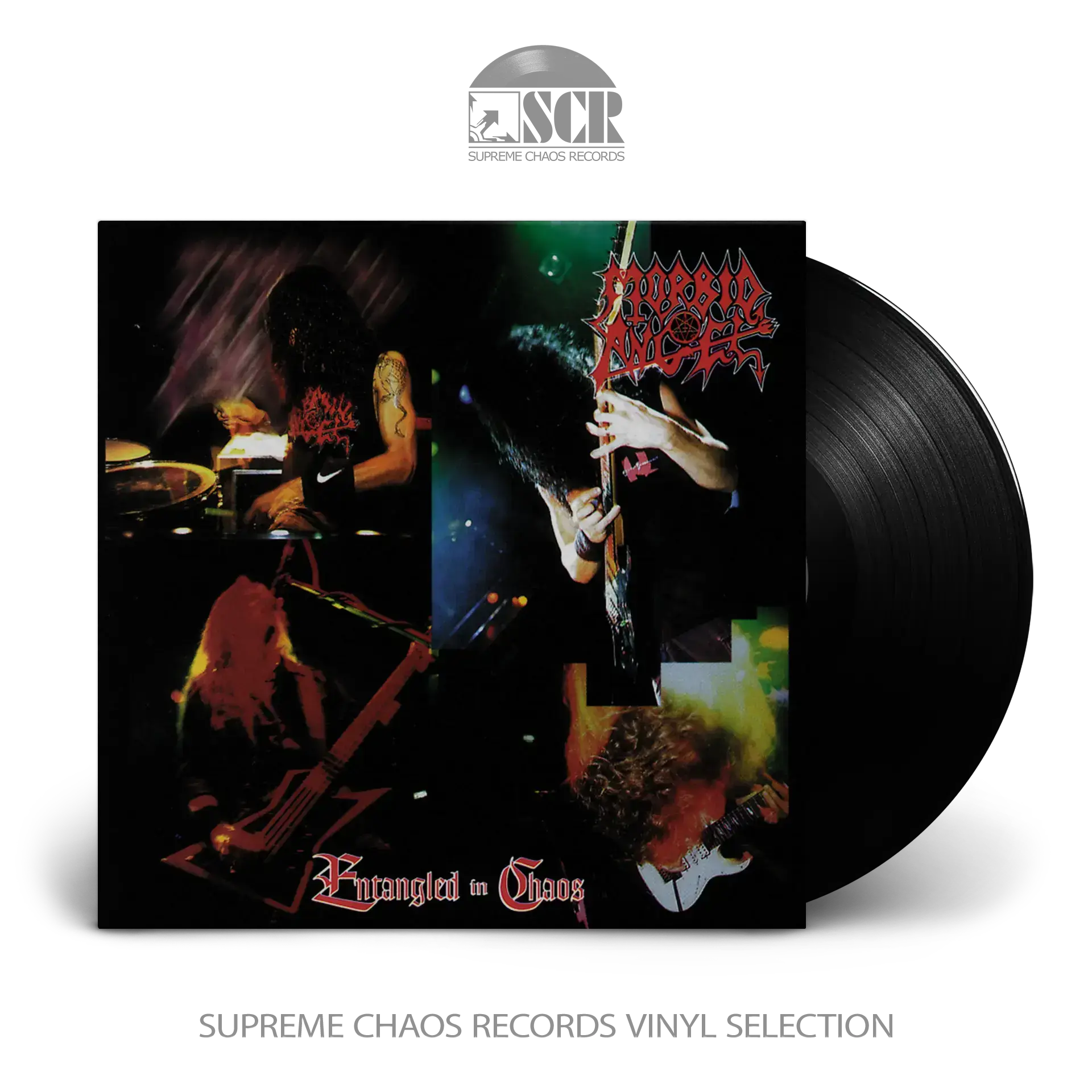 MORBID ANGEL - Entangled In Chaos · BLACK LP MORBID ANGEL - Entangled In Chaos · BLACK LP (Death Metal Vinyl)