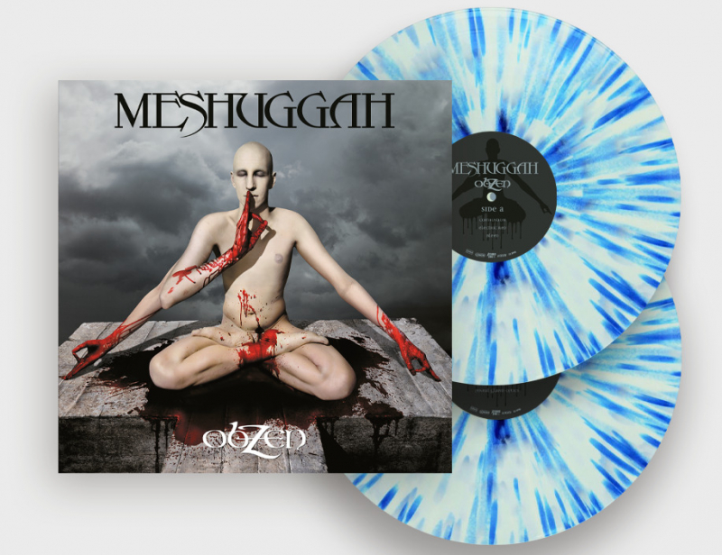 MESHUGGAH - ObZen · WHITE/CLEAR/BLUE SPLATTER DLP (Progressive Metal Vinyl)