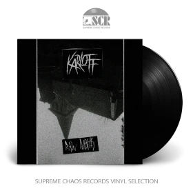 KARLOFF · Raw Nights | BLACK LP (Black Metal Vinyl)