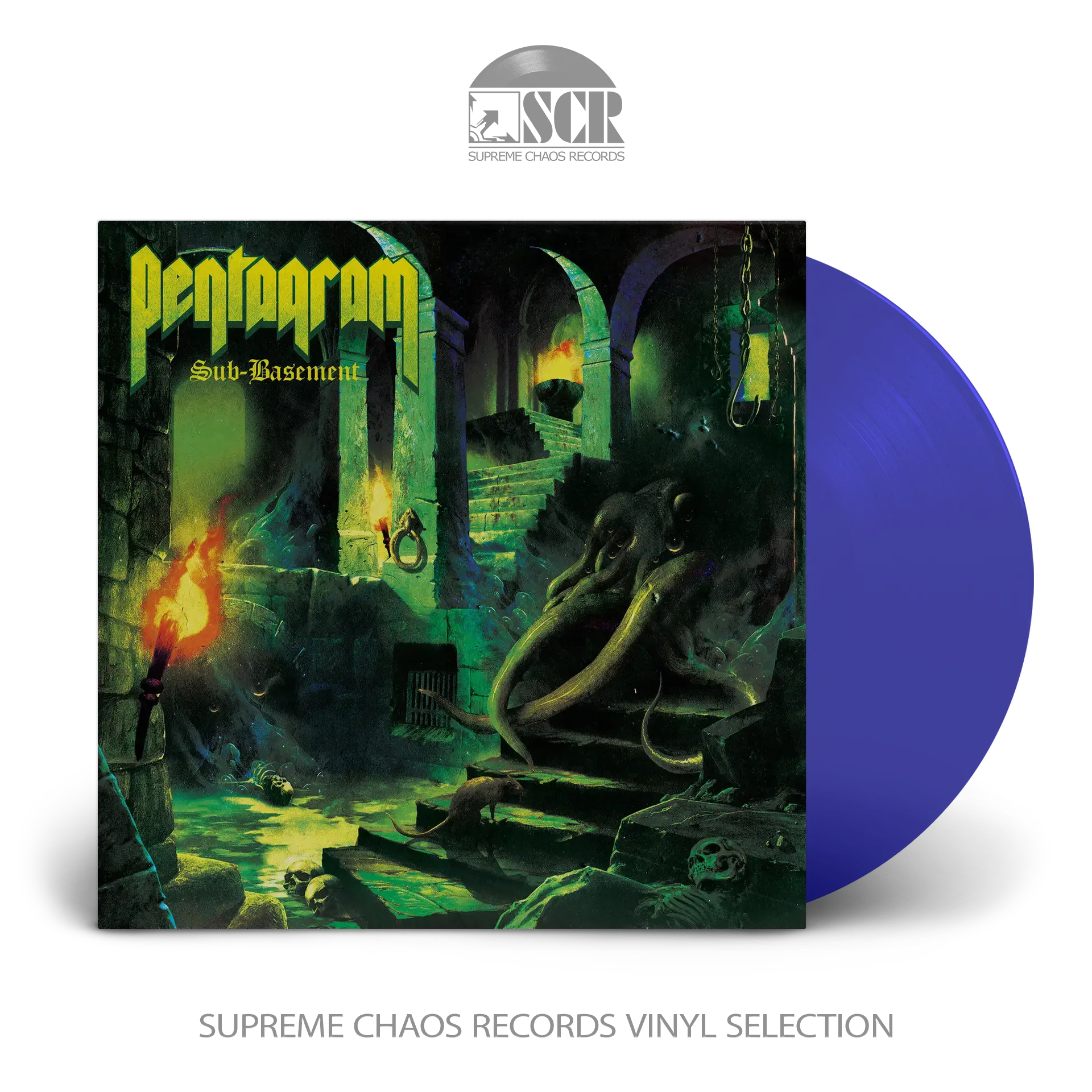 PENTAGRAM · Sub-Basement | BLUE LP (Doom Metal Vinyl)