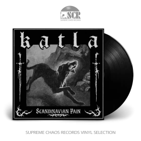 KATLA · Scandinavian Pain | BLACK LP (Black Metal Vinyl)
