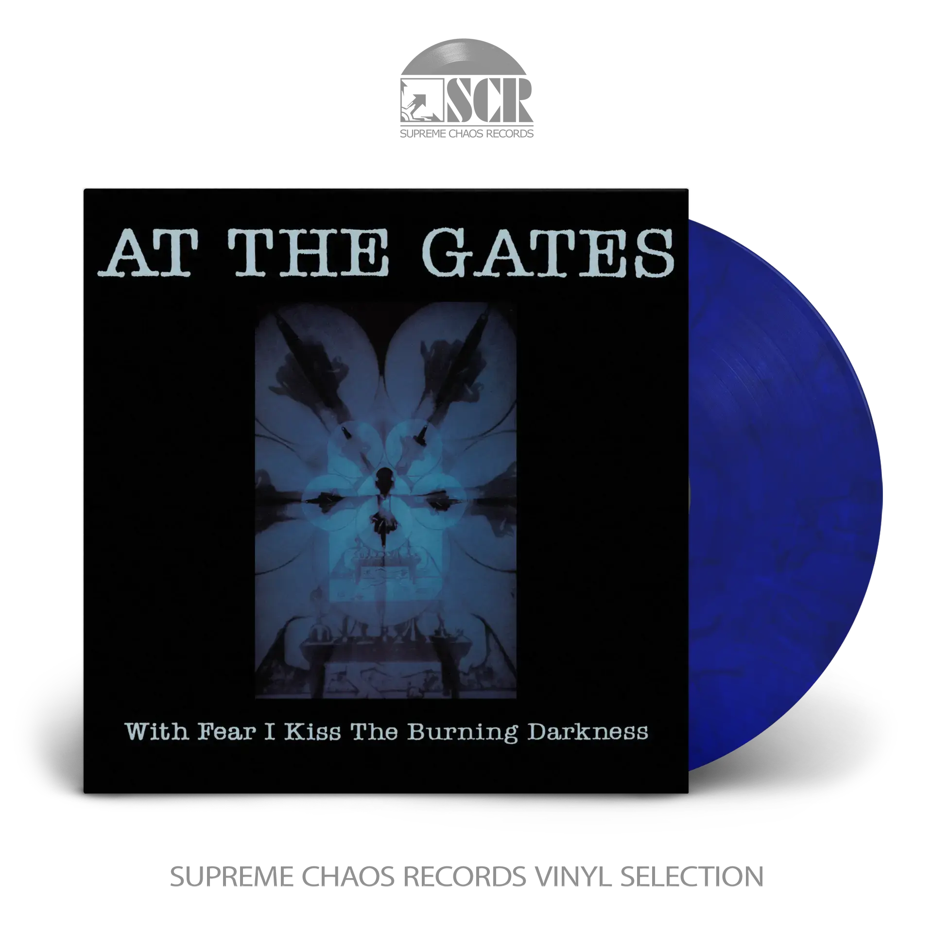 AT THE GATES · With Fear I Kiss The Burning Darkness | BLUE/BLACK MARBLED LP (Melodic Death Metal Vinyl)