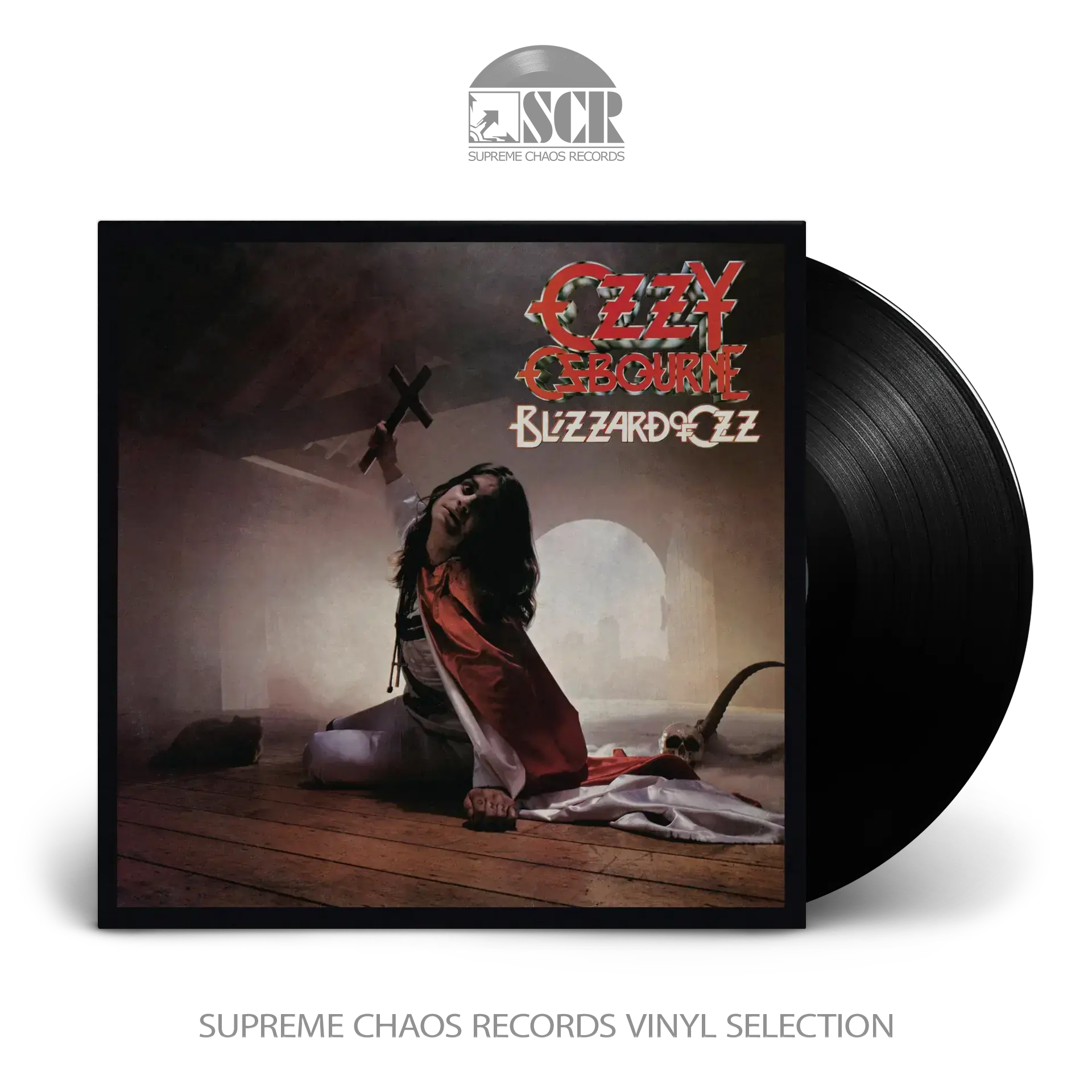 OZZY OSBOURNE - Blizzard Of Ozz (Re-Release) · BLACK LP (Heavy Metal/Hard Rock/Classic Rock Vinyl)