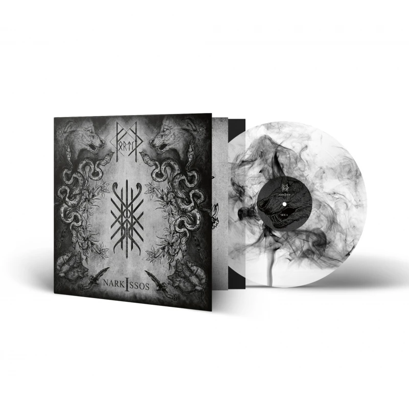 FORTÍÐ · Narkissos | SMOKE MARBLE LP (Black Metal Vinyl)