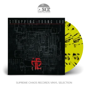 STRAPPING YOUNG LAD · City | YELLOW/BLACK SPLATTER 2LP (Industrial Metal Vinyl)
