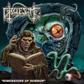 GRUESOME · Dimensions Of Horror | CLEAR GREEN LP (Death Metal Vinyl) · Picture 1