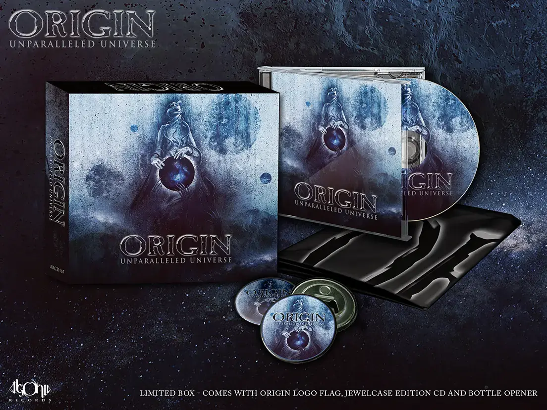 ORIGIN · Unparalleled Universe | BOX CD (Death Metal CDs) · Picture 2