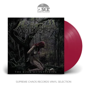CRYPTOPSY · The Book Of Suffering - Tome I + II | TRANSPARENT VIOLET LP (Technical Death Metal Vinyl)