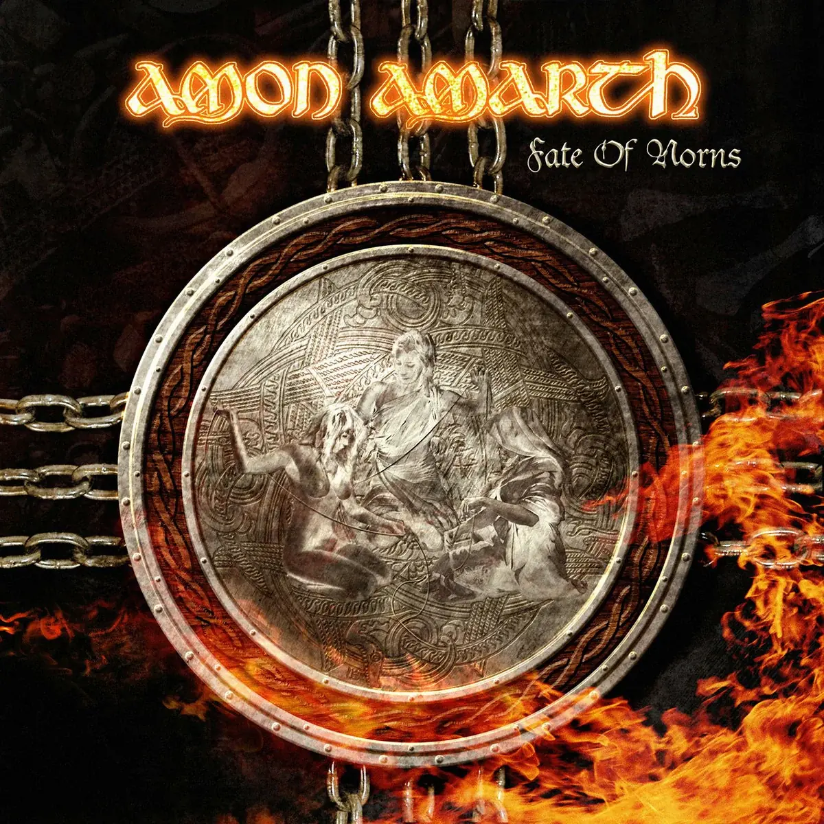 AMON AMARTH · Fate Of Norns | BLACK LP (Death Metal Vinyl) · Picture 1