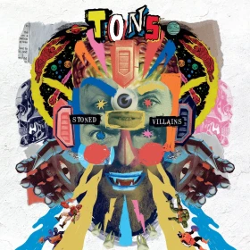 TONS · Stoned Villains | BLACK LP (Stoner Rock/Psychedelic Rock Vinyl) · Picture 1