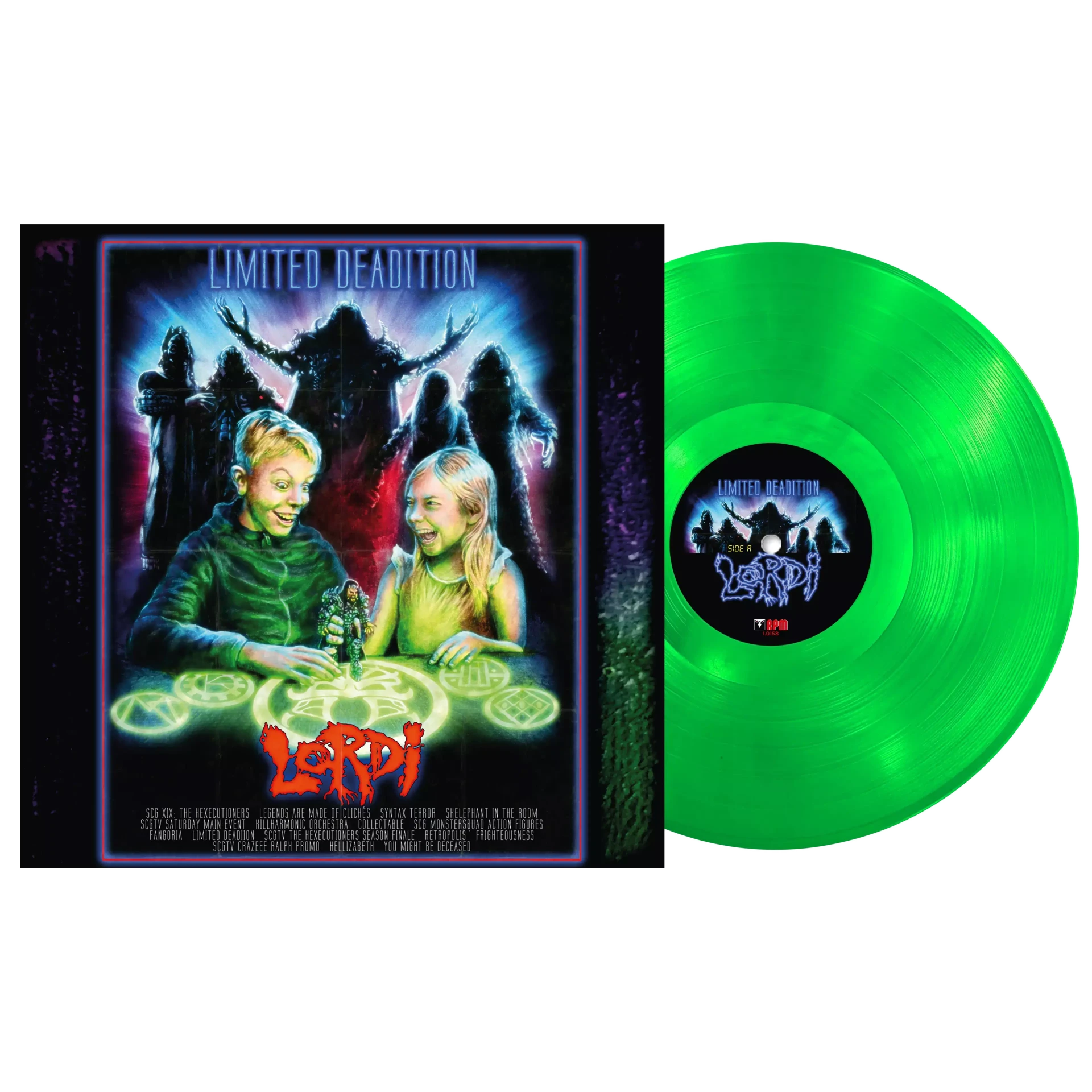 LORDI · Limited Deadition | NEON GREEN LP (Heavy Metal Vinyl)