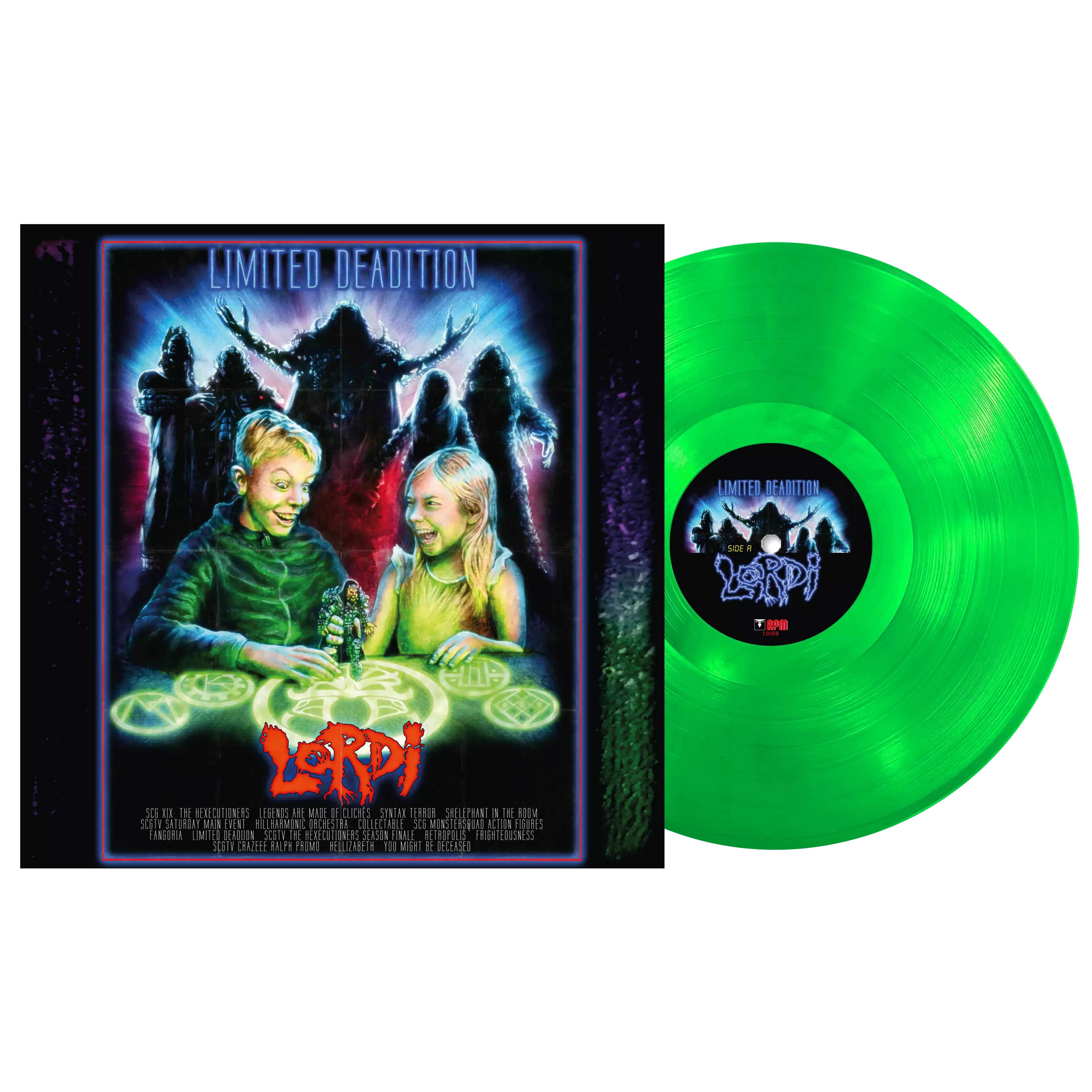 LORDI · Limited Deadition | NEON GREEN LP (Heavy Metal Vinyl)
