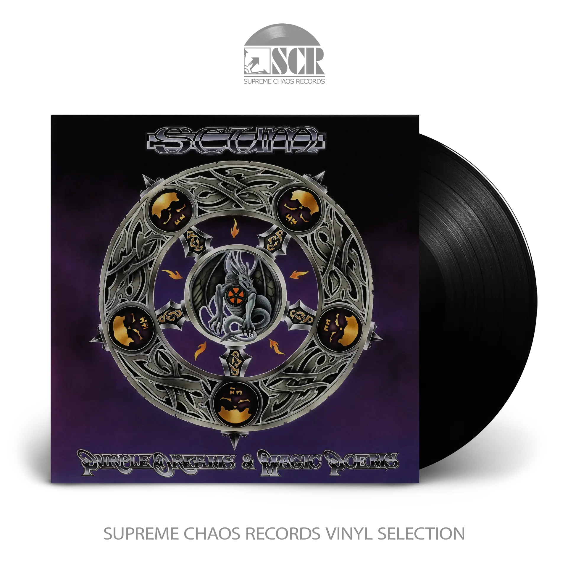 SCUM · Purple Dreams & Magic Poems | BLACK LP (Death Metal Vinyl)