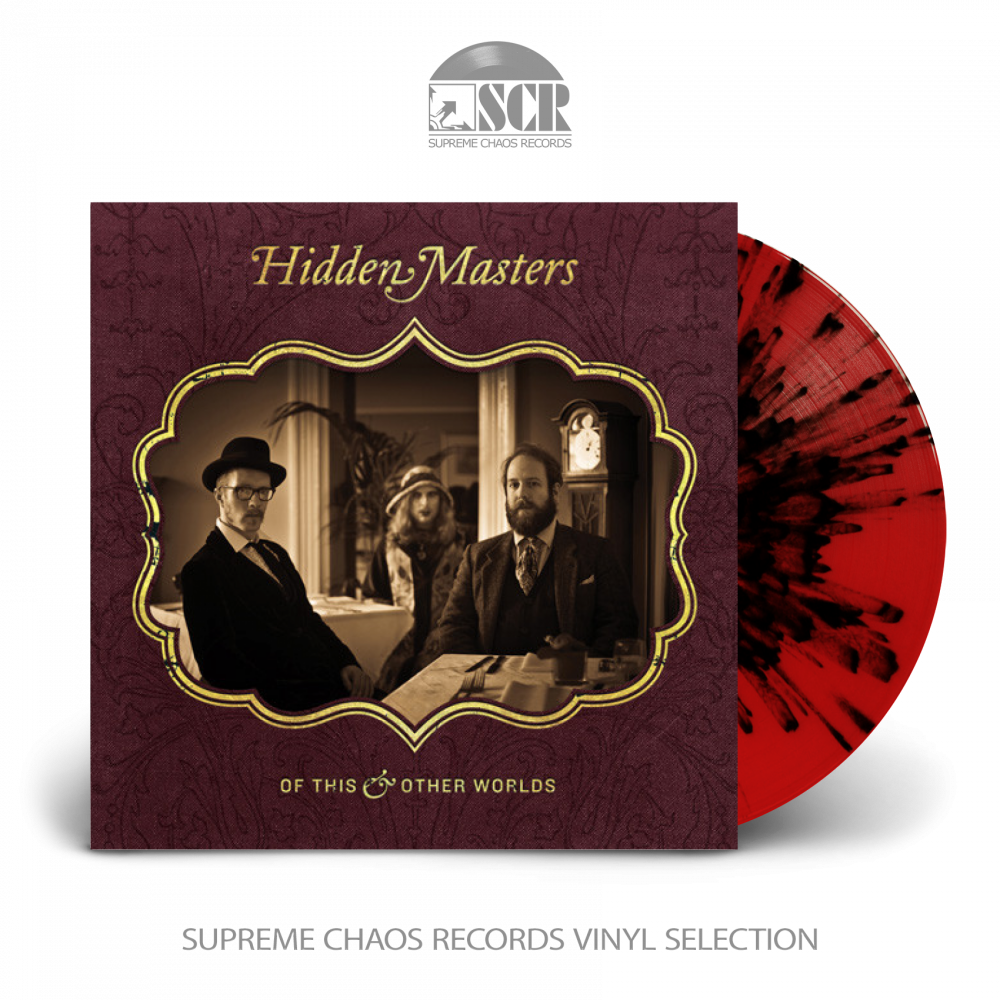 HIDDEN MASTERS · Of This & Other Worlds [RED/BLACK] | LP (Psychedelic Rock/Hard Rock/Doom Metal Vinyl)