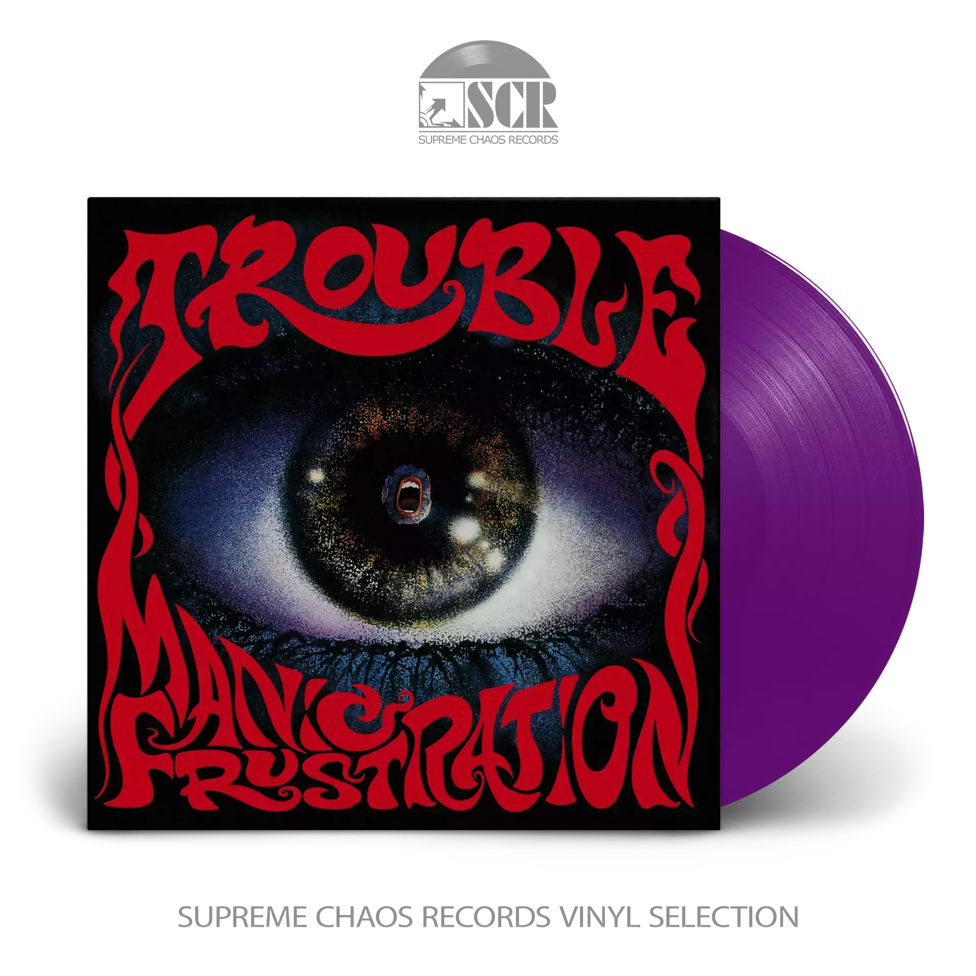 TROUBLE · Manic Frustration | PURPLE LP (Doom Metal Vinyl)