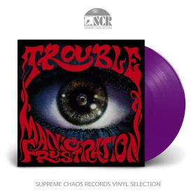 TROUBLE · Manic Frustration | PURPLE LP (Doom Metal Vinyl)