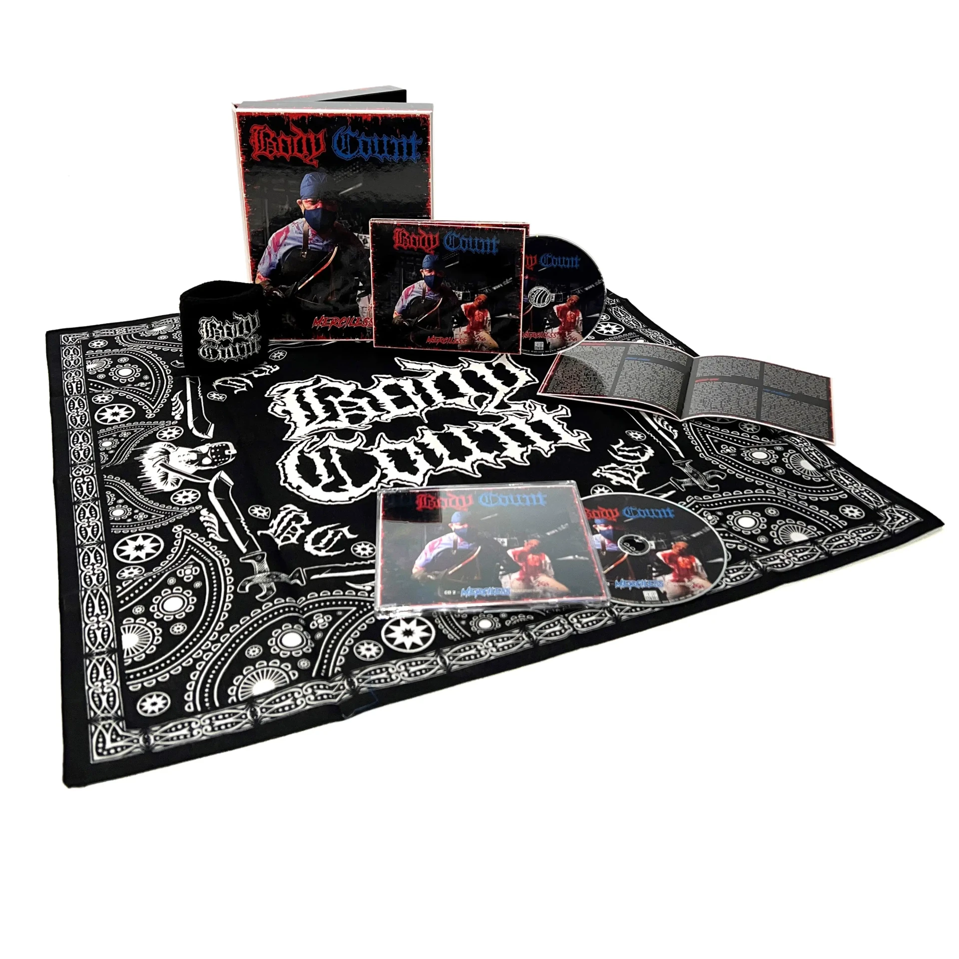BODY COUNT · Merciless | LIMITED DELUXE 2CD BOXSET (Rap Metal CDs)