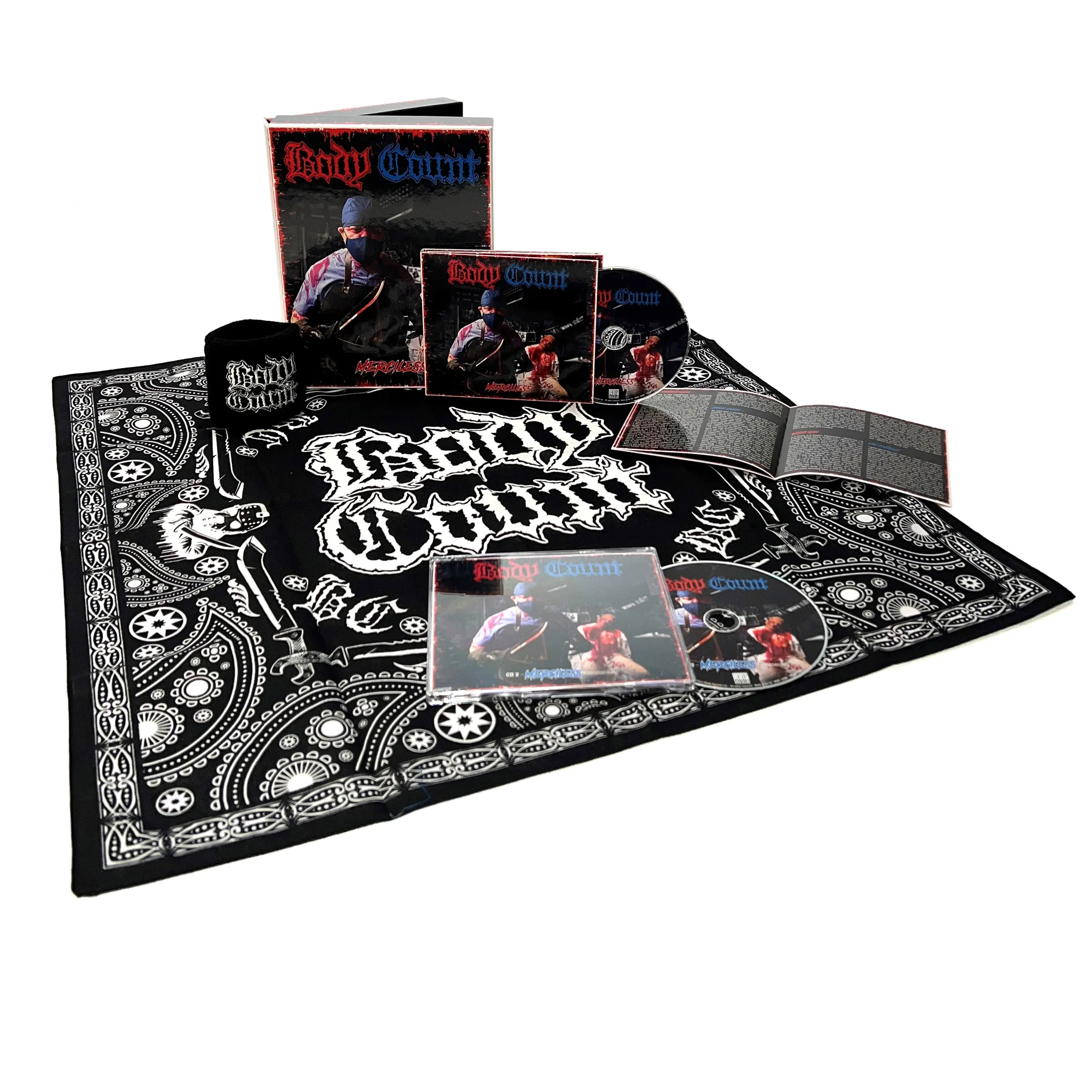 BODY COUNT · Merciless | LIMITED DELUXE 2CD BOXSET (Rap Metal CDs)