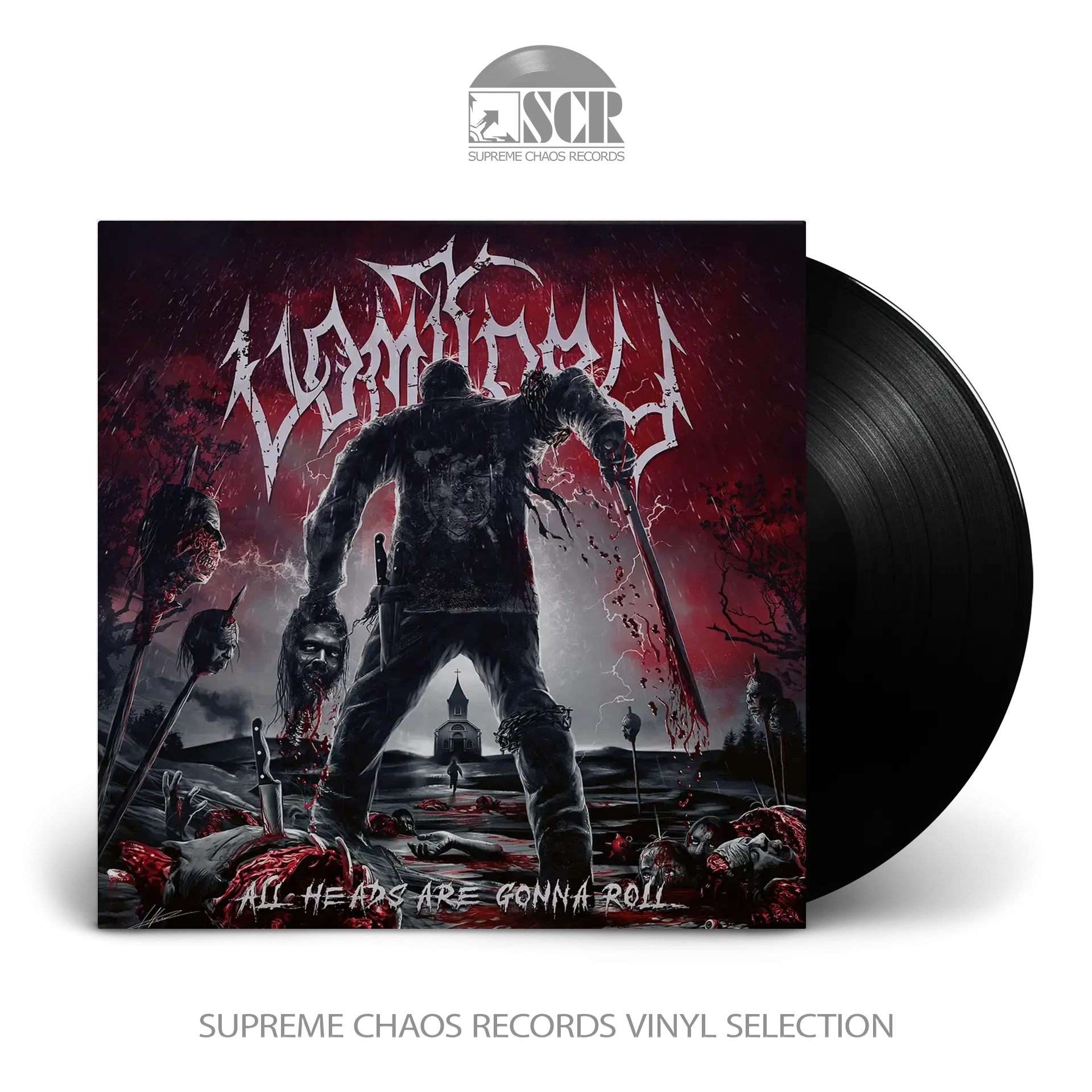 VOMITORY · All Heads Are Gonna Roll | BLACK LP (Death Metal Vinyl)