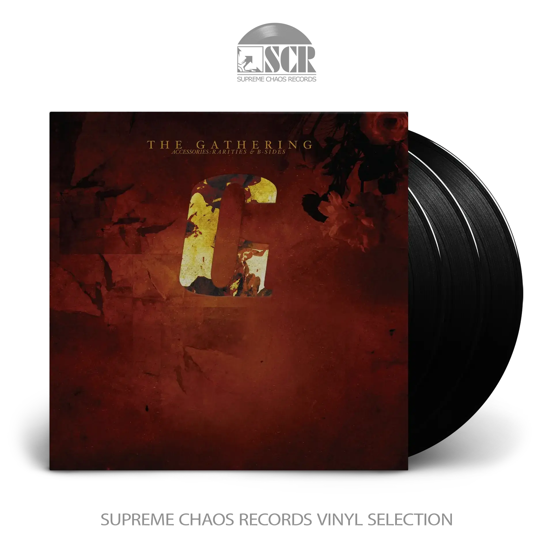 THE GATHERING · Accessories - Rarities And B-Sides | BLACK 3LP (Progressive Rock/Alternative Rock Vinyl)